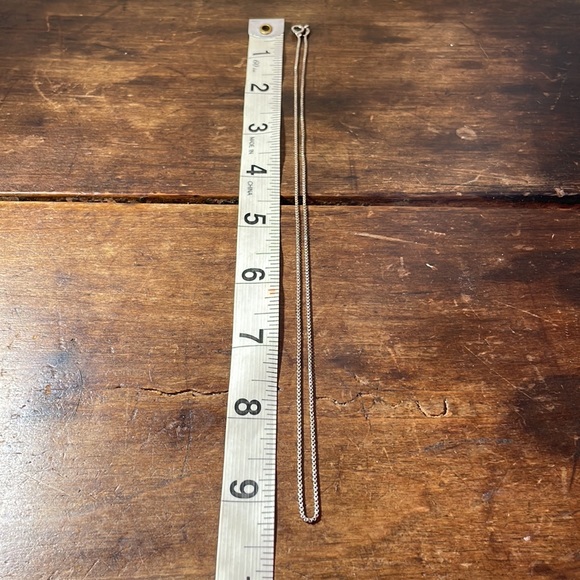 GBL Vintage Italian Sterling Silver Box Chain, 18.5 Inches - Picture 8 of 16